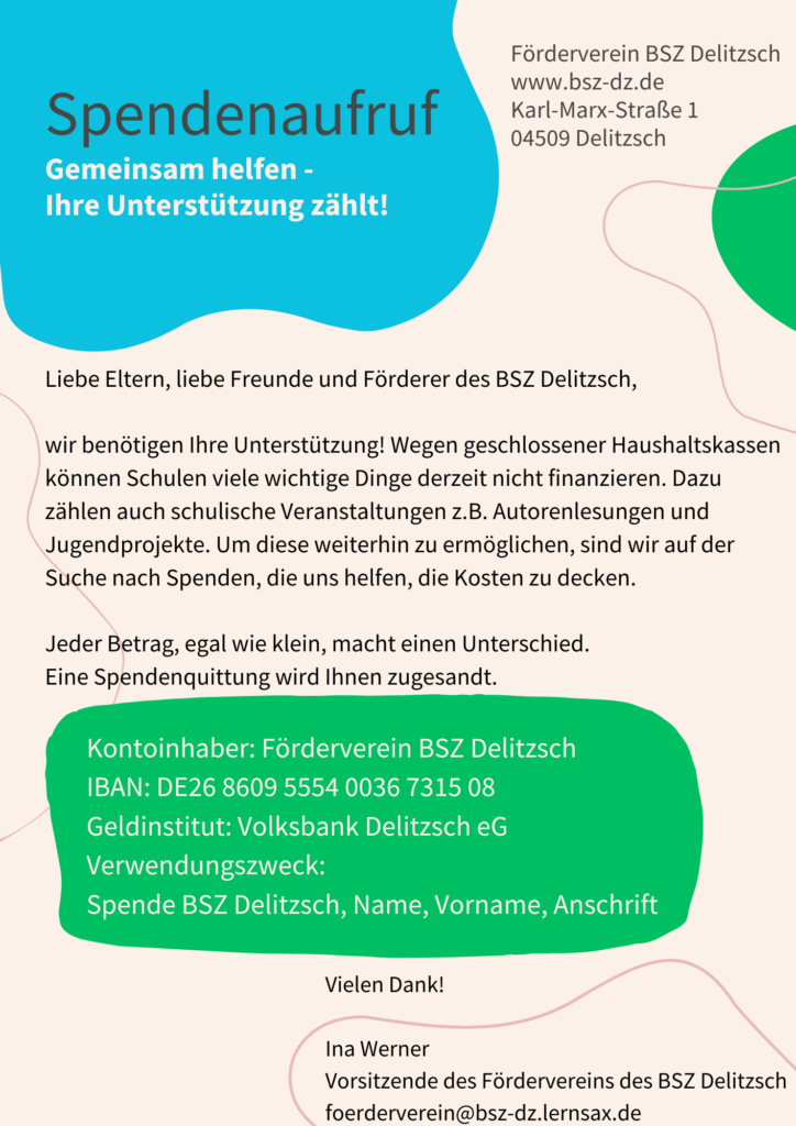 Spendenflyer